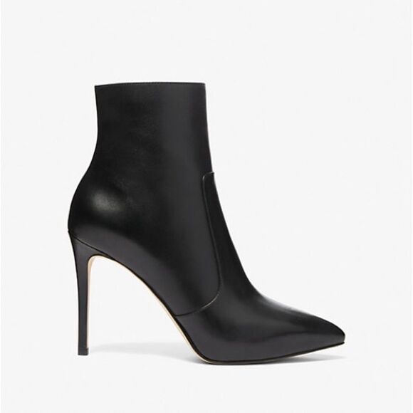 nwt Michael kors rue stiletto leather bootie  womens size 7 - Picture 1 of 11